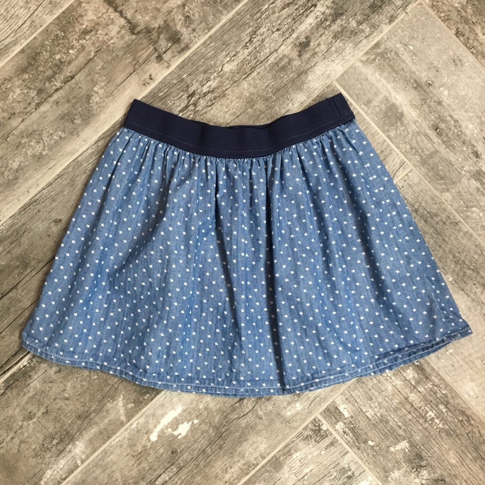 Old Navy girls’ size large 10 / 12 chambray skirt